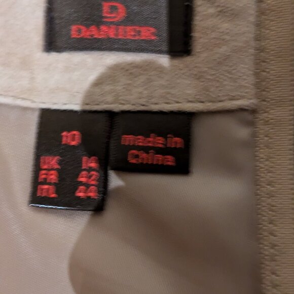 Suede Crochet Skirt - Picture 3 of 5